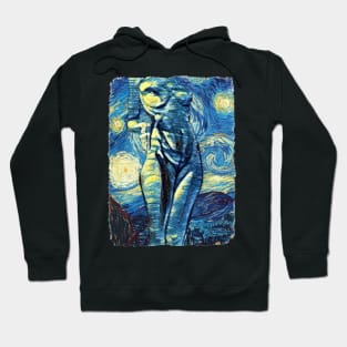 Her Curves Van Gogh Style Hoodie